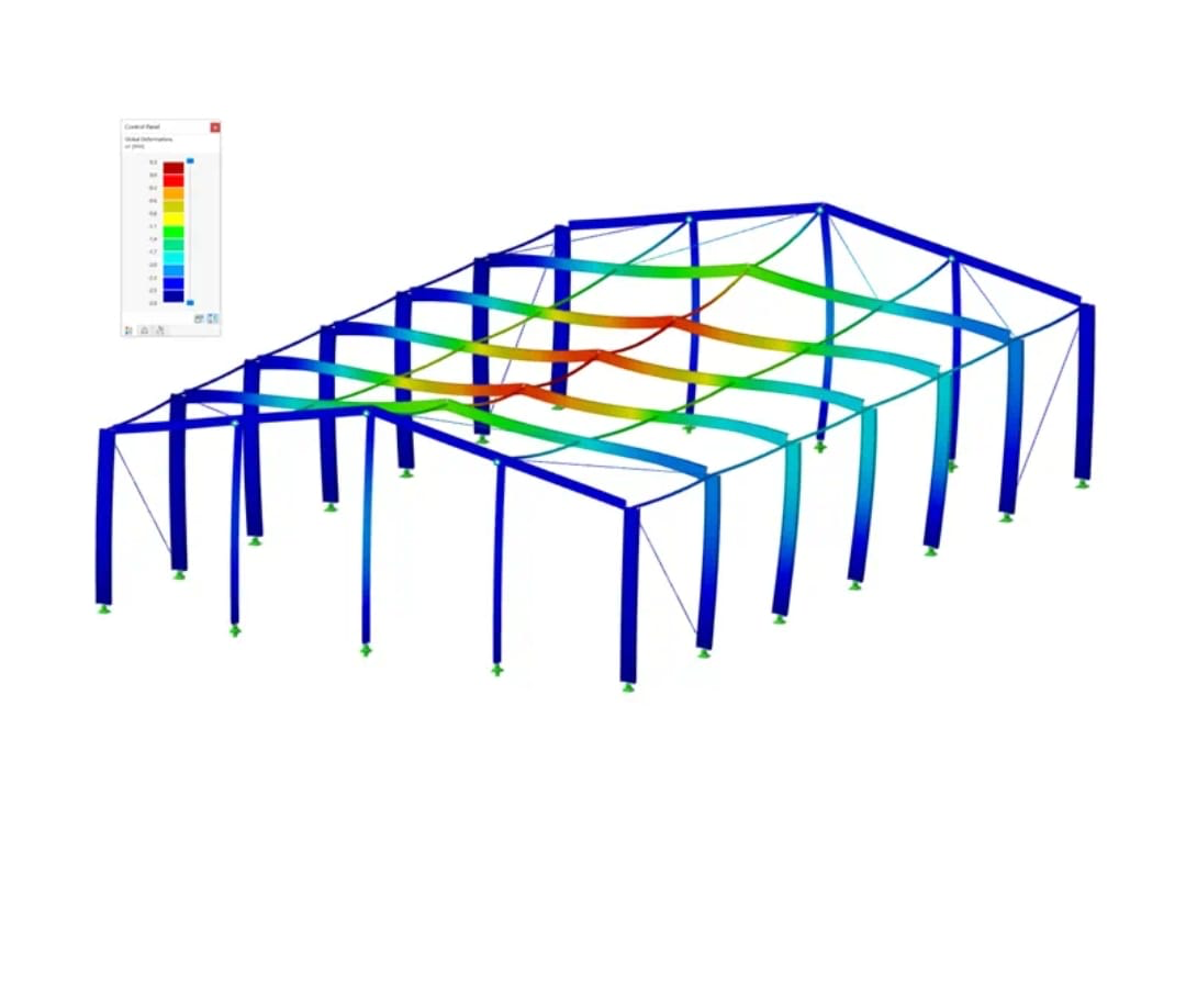 تصميم الهياكل المعدنية