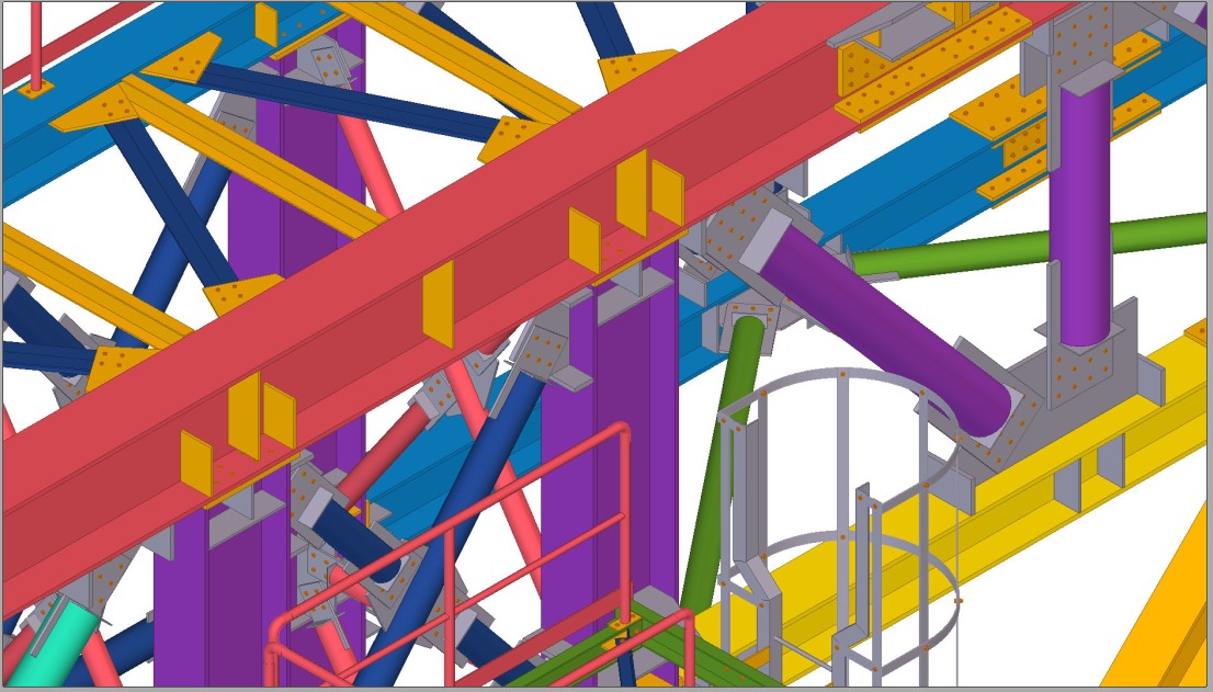 تفصيلات الهياكل المعدنية